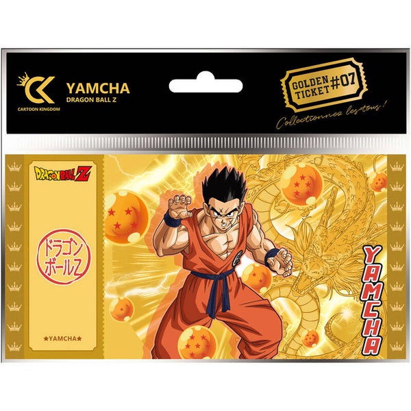 DBZ Dragon Ball Golden Ticket Yamcha