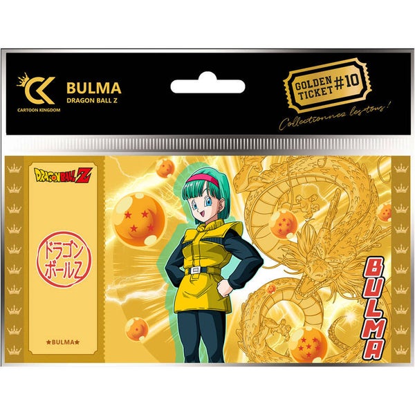 DBZ Dragon Ball Golden Ticket Bulma