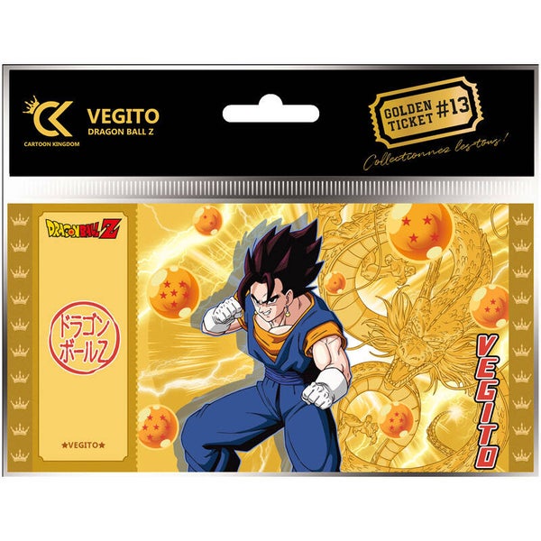 DBZ Dragon Ball Golden Ticket Vegito