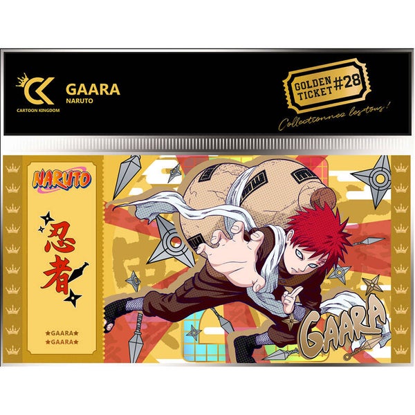 Naruto Golden Ticket V2 Gaara