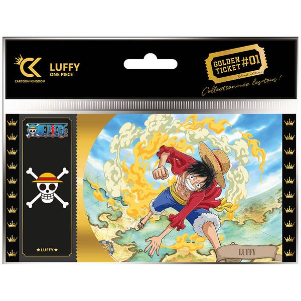 One Piece Black Ticket Luffy