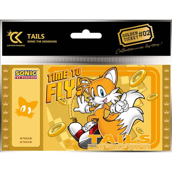 Sonic Golden Ticket Tails Europe