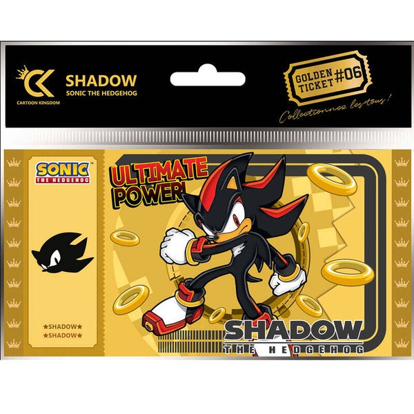 Sonic Golden Ticket Shadow Europe