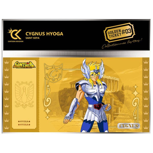 Saint Seiya Chevalier du Zodiaque Golden Ticket Hyoga Cygne