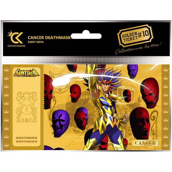 Saint Seiya Golden Ticket Deathmask Cancer