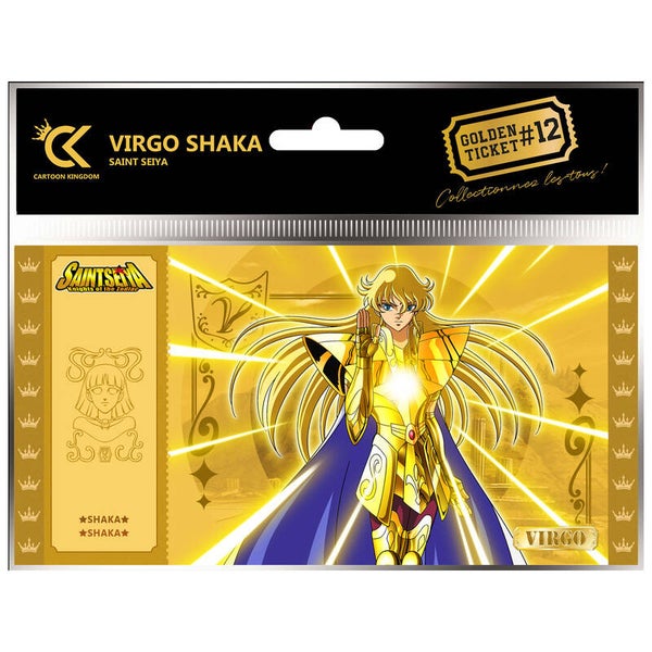 Saint Seiya Golden Ticket Shaka Vierge