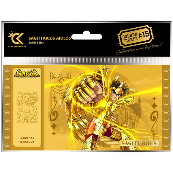 Saint Seiya Golden Ticket Aiolos Sagitaire