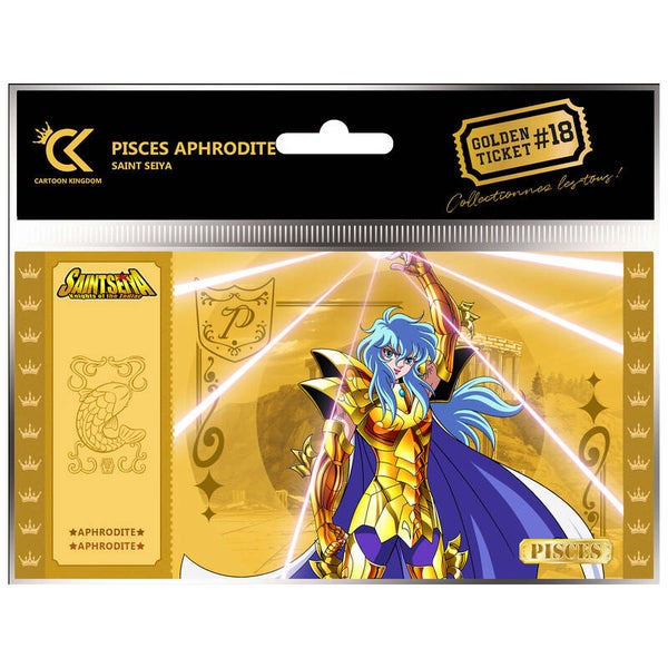 Saint Seiya Golden Ticket Aphrodite Poisson