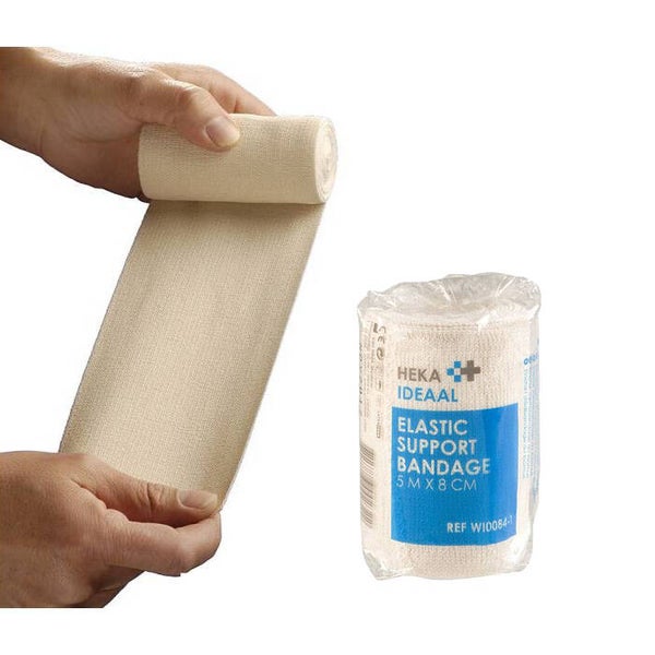 HEKA Ideaal rekbaar steunzwachtel 5m x 8cm