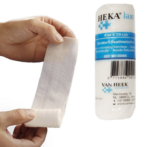HEKA Last elastisch fixatiewindsel 4m x 10cm