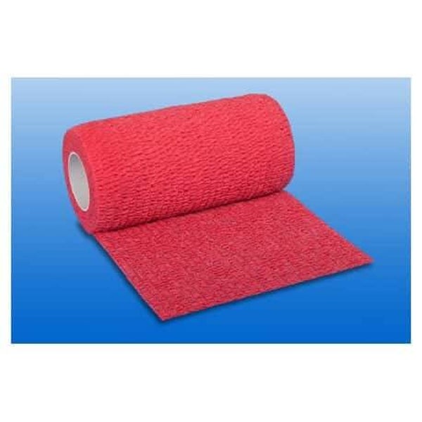NOBAHEBAN® Zelfhechtend zwachtel 7,5cm x 4,5m rood