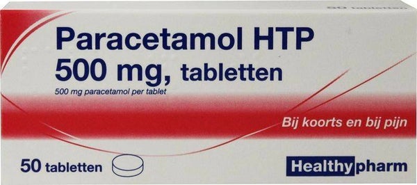 Paracetamol tabletten 500 mg - 50 tabletten