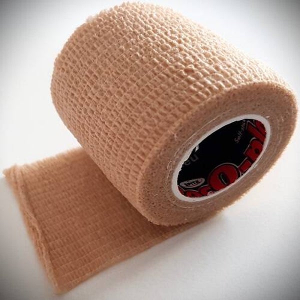ResQ-Plast sport 5cm x 4,5m beige zelfhechtende zwachtel