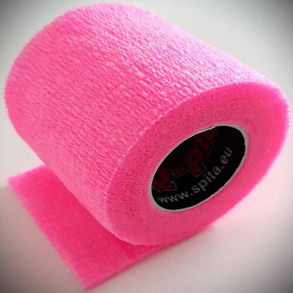 ResQ-Plast professional 5cm x 4,5m neon pink zelfhechtende zwachtel