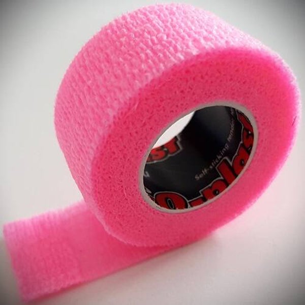ResQ-Plast professional 2,5cm x 4,5m neon pink zelfhechtende zwachtel