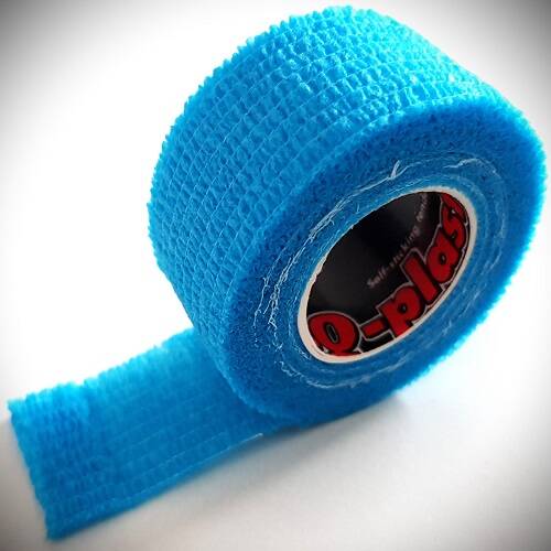 ResQ-Plast professional 2,5cm x 4,5m turquoise zelfhechtende zwachtel