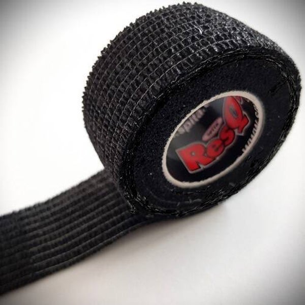 ResQ-Plast professional 2,5cm x 4,5m zwart zelfhechtende zwachtel