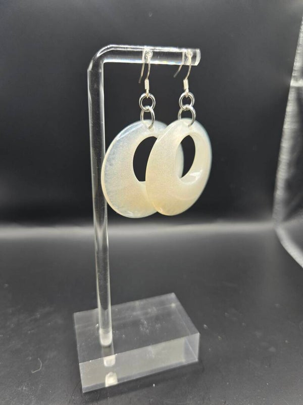 Ohrringe Kreisrund offen dick