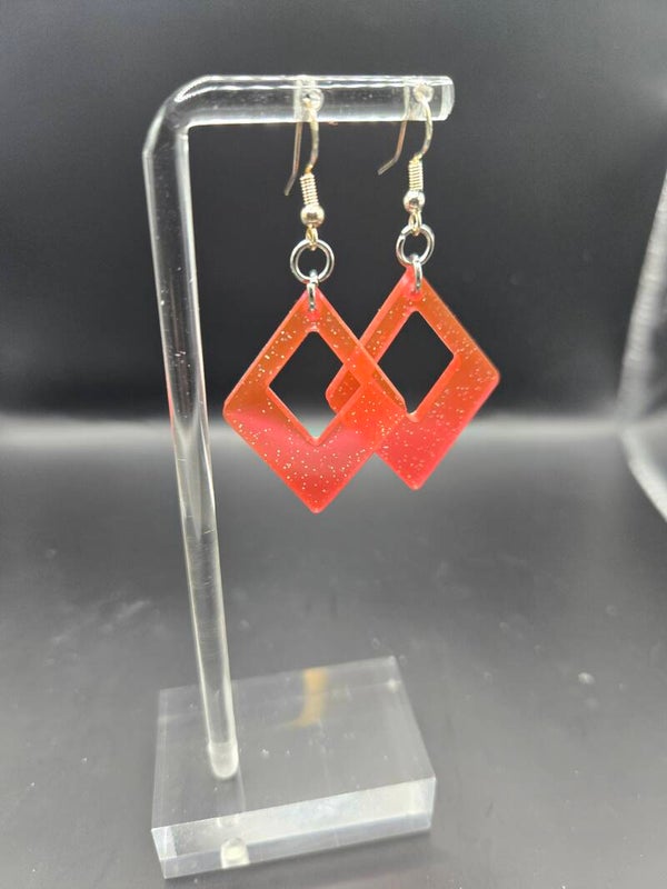 Ohrringe Drachenform offen Mittel