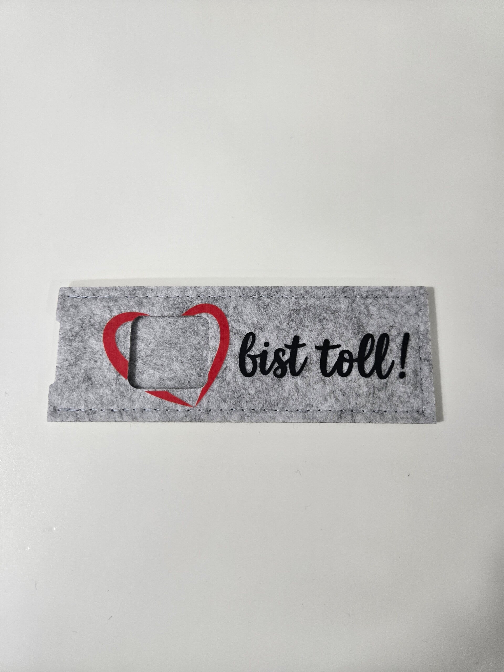 Filztasche für Duploriegel (ohne Duplo)