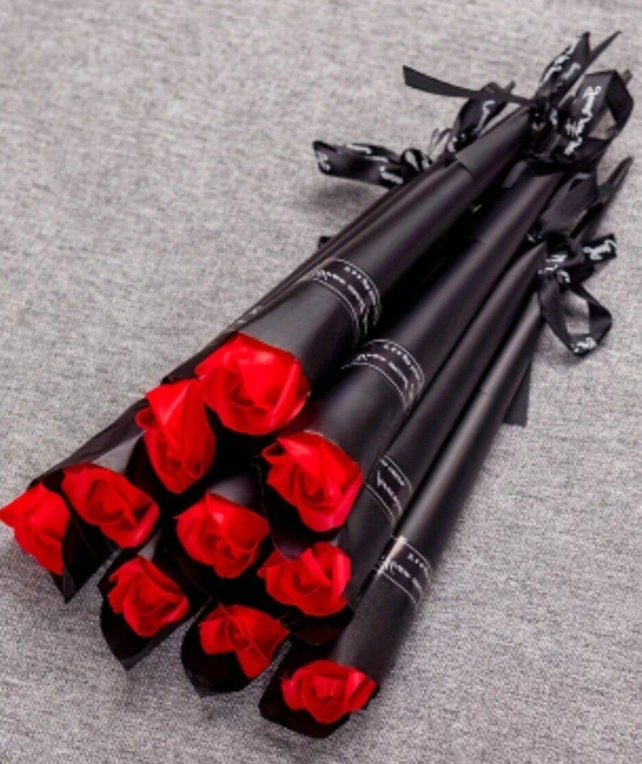 Elegante Seifenrose per Stück
