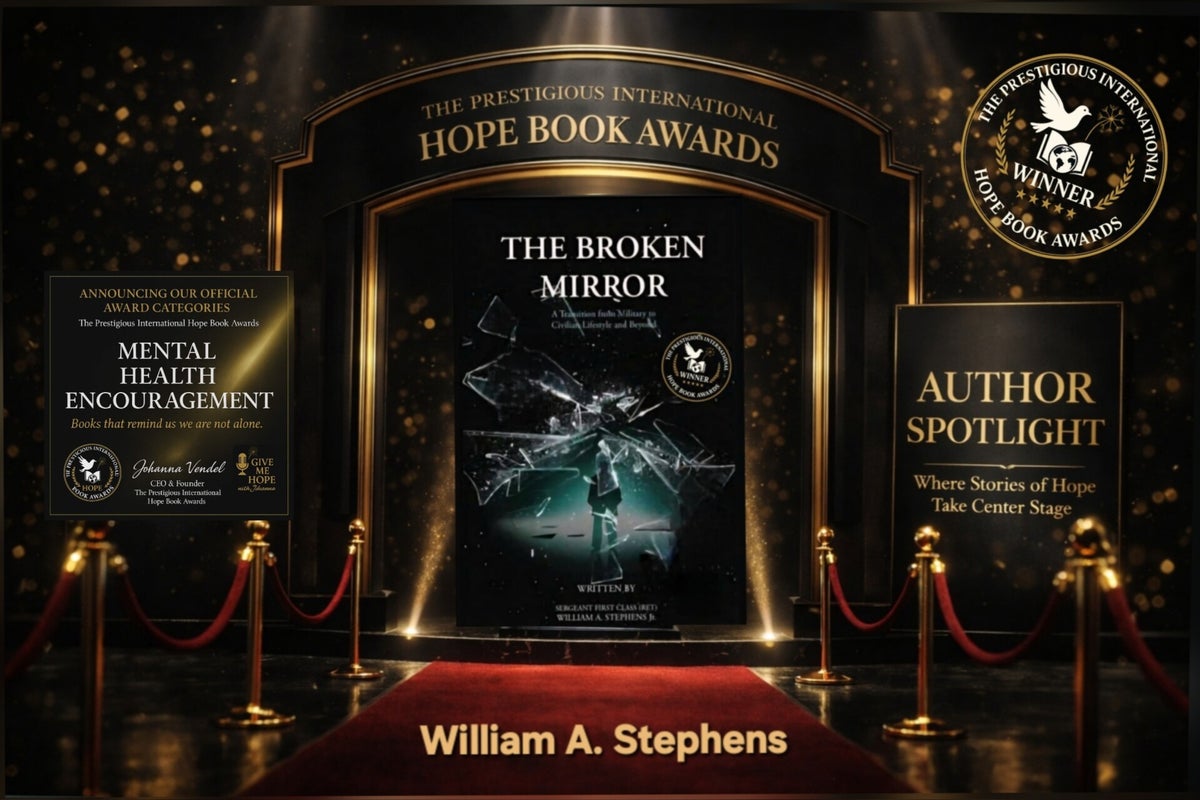 PIHBA Mental Health Encouragement book Award December 2025 William A, Stephens. feature image