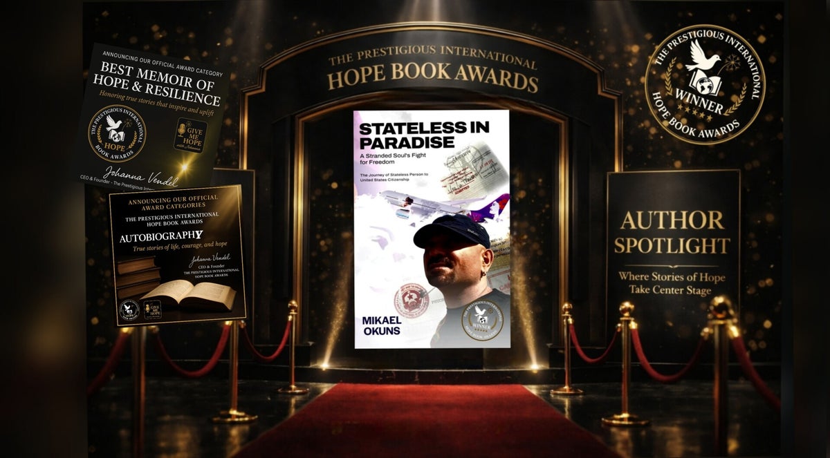 PIHBA- Mikhail SebastianOkunuga "Best Autobiography & Memoir of Hope and Resilience" Winner. feature image