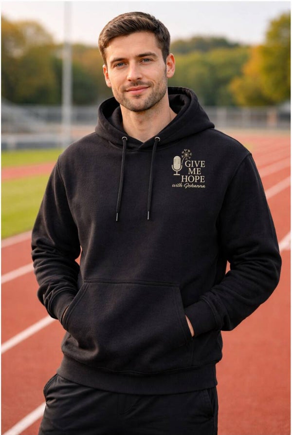 GMHWJ Merchandise - Gildan Premium Dark Grey Hoodie