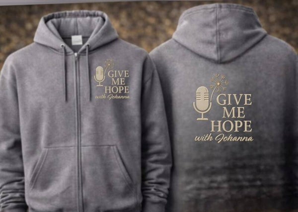 GMHWJ Merchandise Gildan Premium Light Grey Hoodie