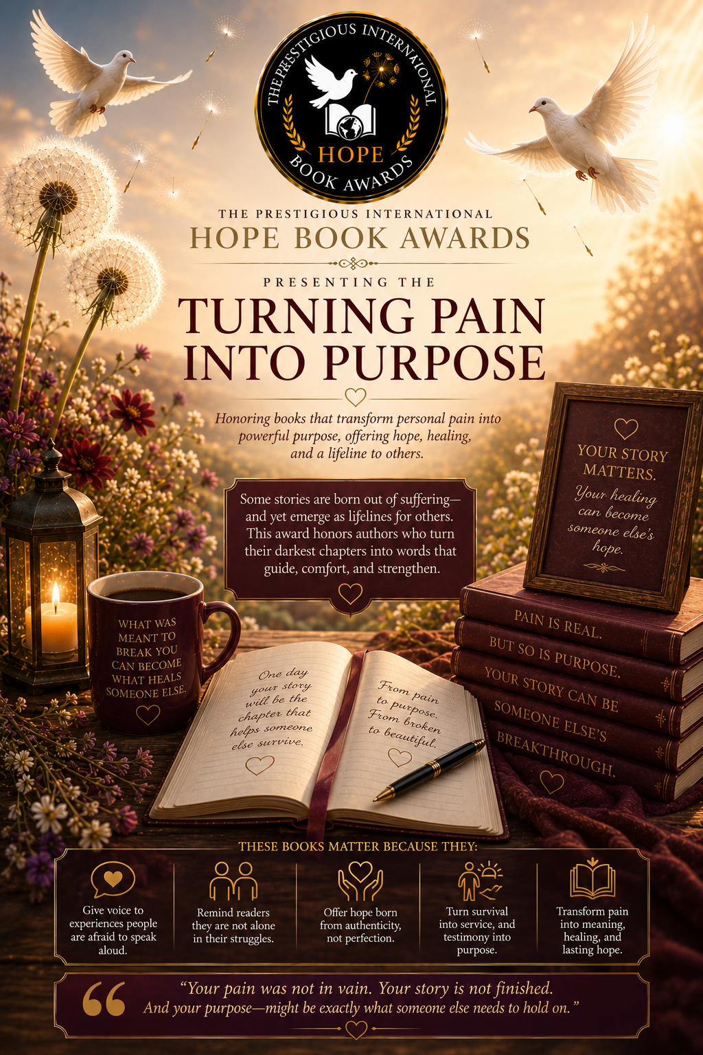 Turning Pain into Purpose