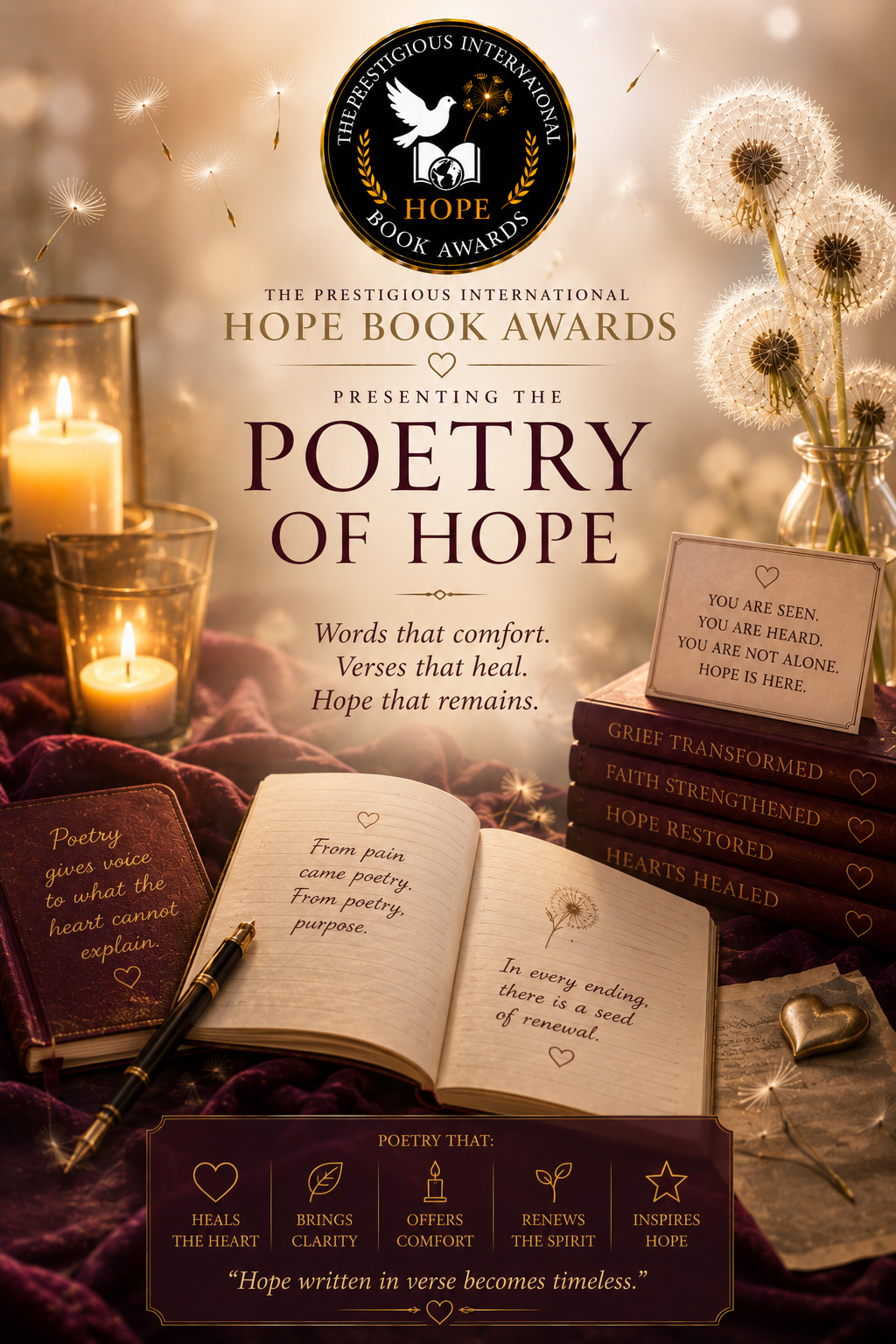 Best Poetry of Hope Book