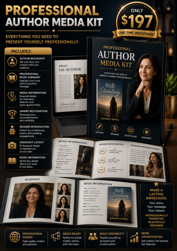 Professional Author Media Kit $197