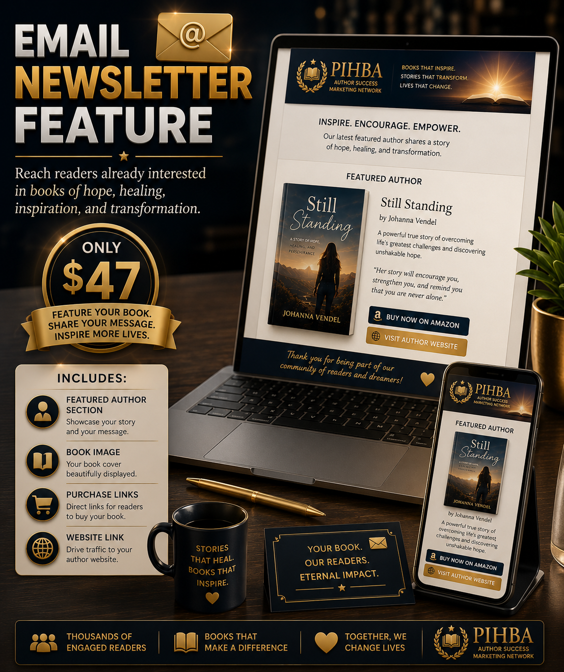 Email Newsletter Feature $47