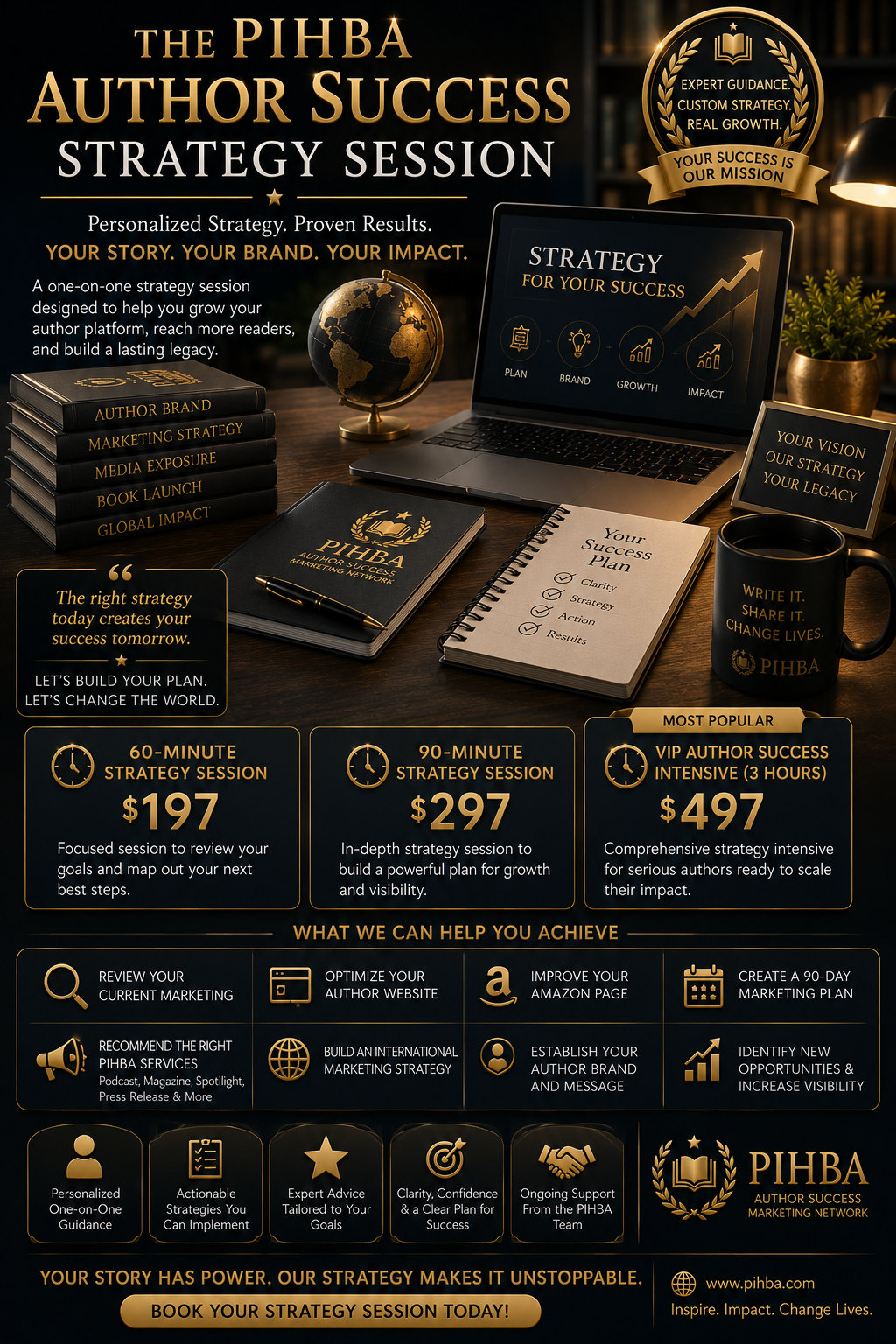 Author Stratagy Success Strategy Sessions