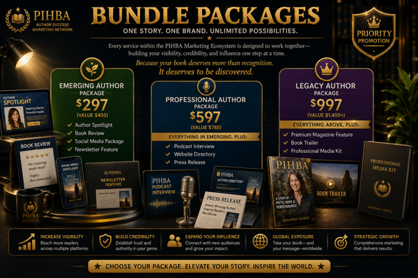 PIHBA Author Success Bundle Packages
