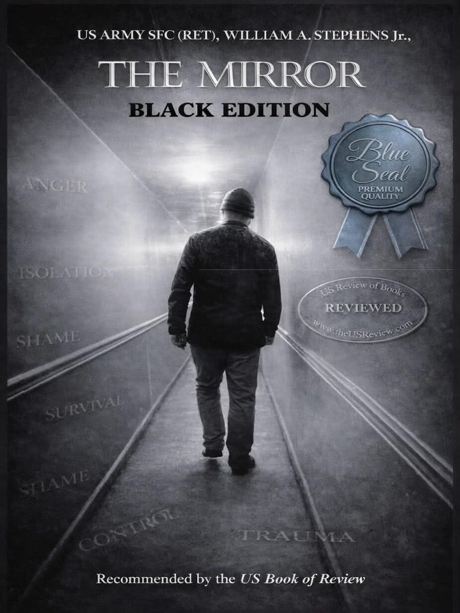 Original cover of The Mirror: Black Edition (Reflection Series) by William A. Stephens Jr. (Stevo)