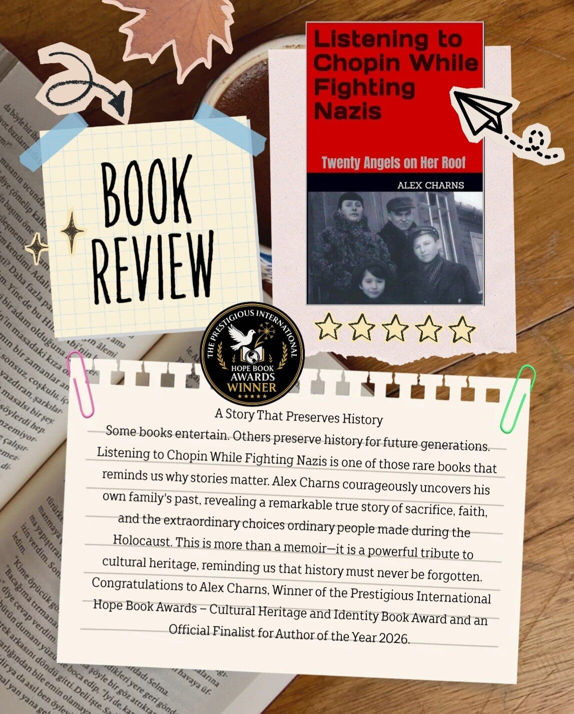 Alex Charns - Author Spotlight feature image