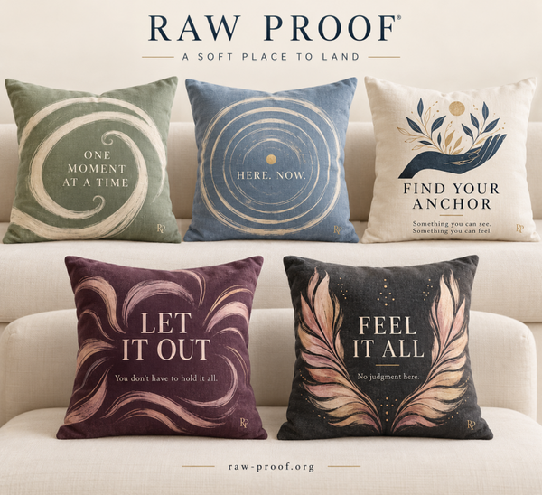 Mental health comfort pillow