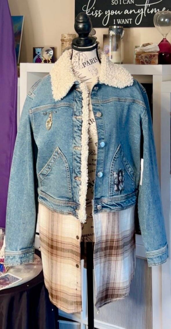 Flannel Jean Jacket