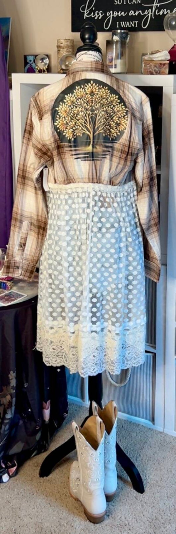 Tree Of Life Flannel Cover