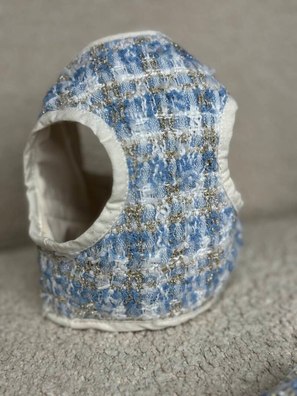 RLP limited luxury Bouclé harness blue/gold