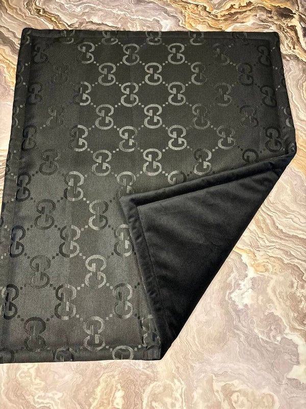 GG plaid black handmade