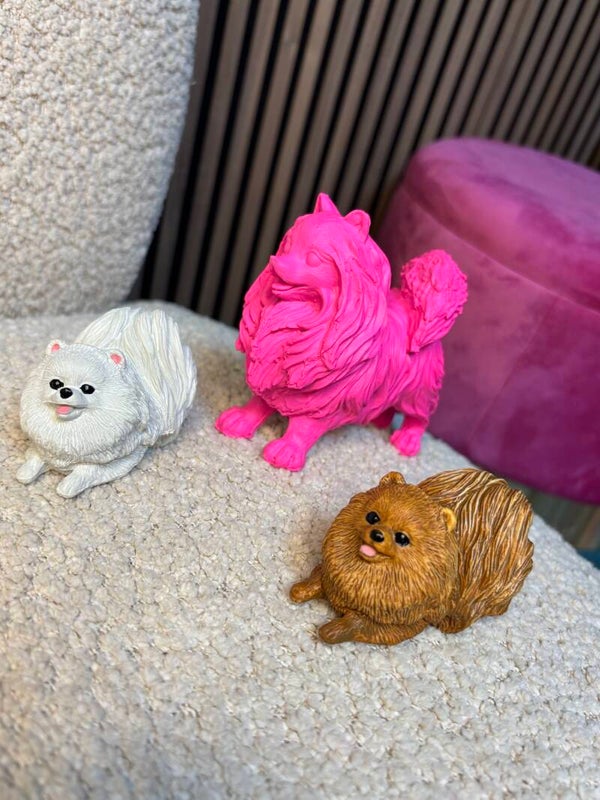 Pomeranian beeldje