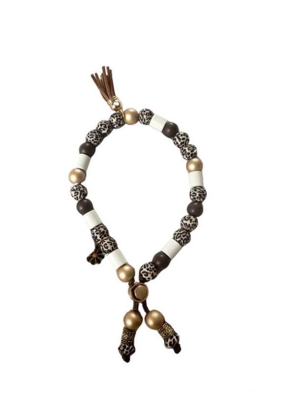 Beads By Cheyenne EM Anti Vlooien & Teken Kralenband Leo