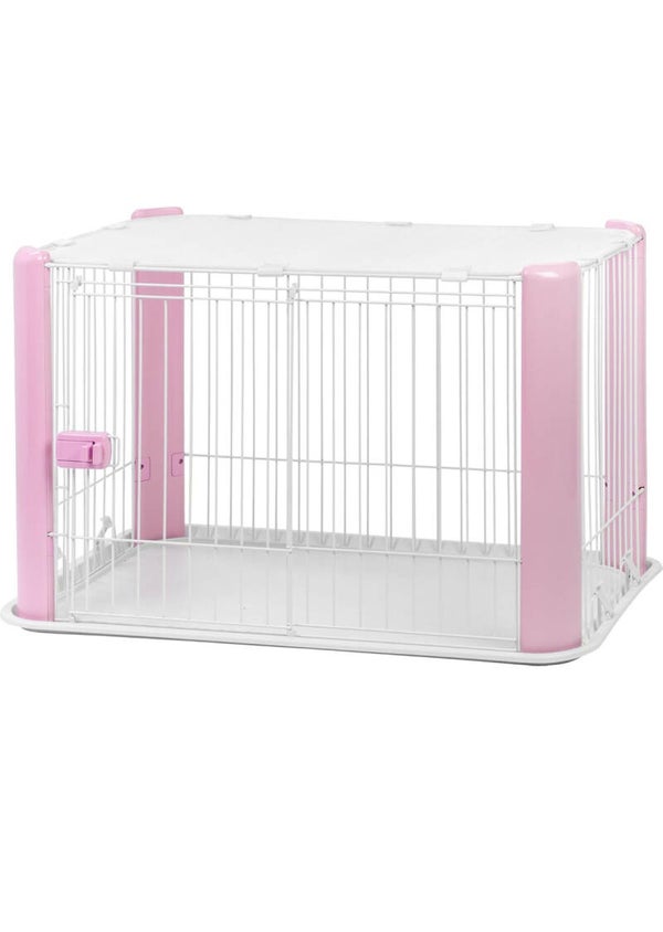Iris ohyama puppy box M pink