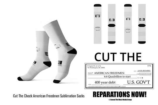 Cut The Check American Freemen Socks