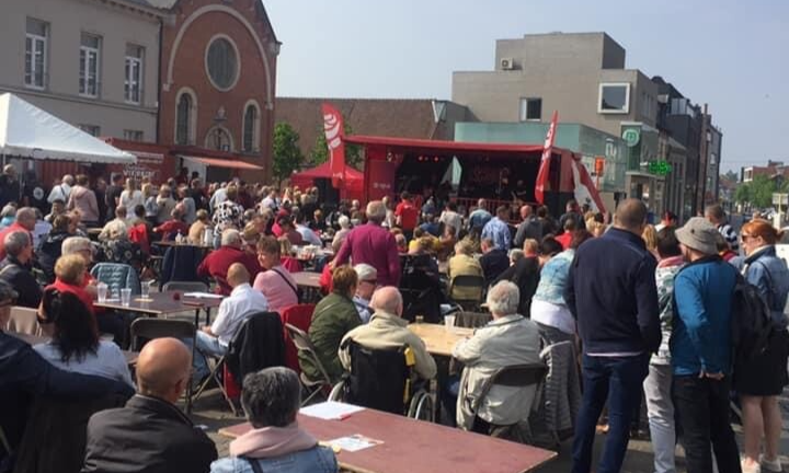 markt podium activiteiten