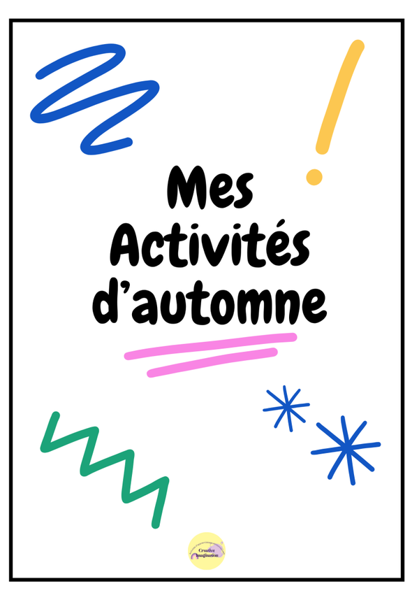 Activités d’automne PDF