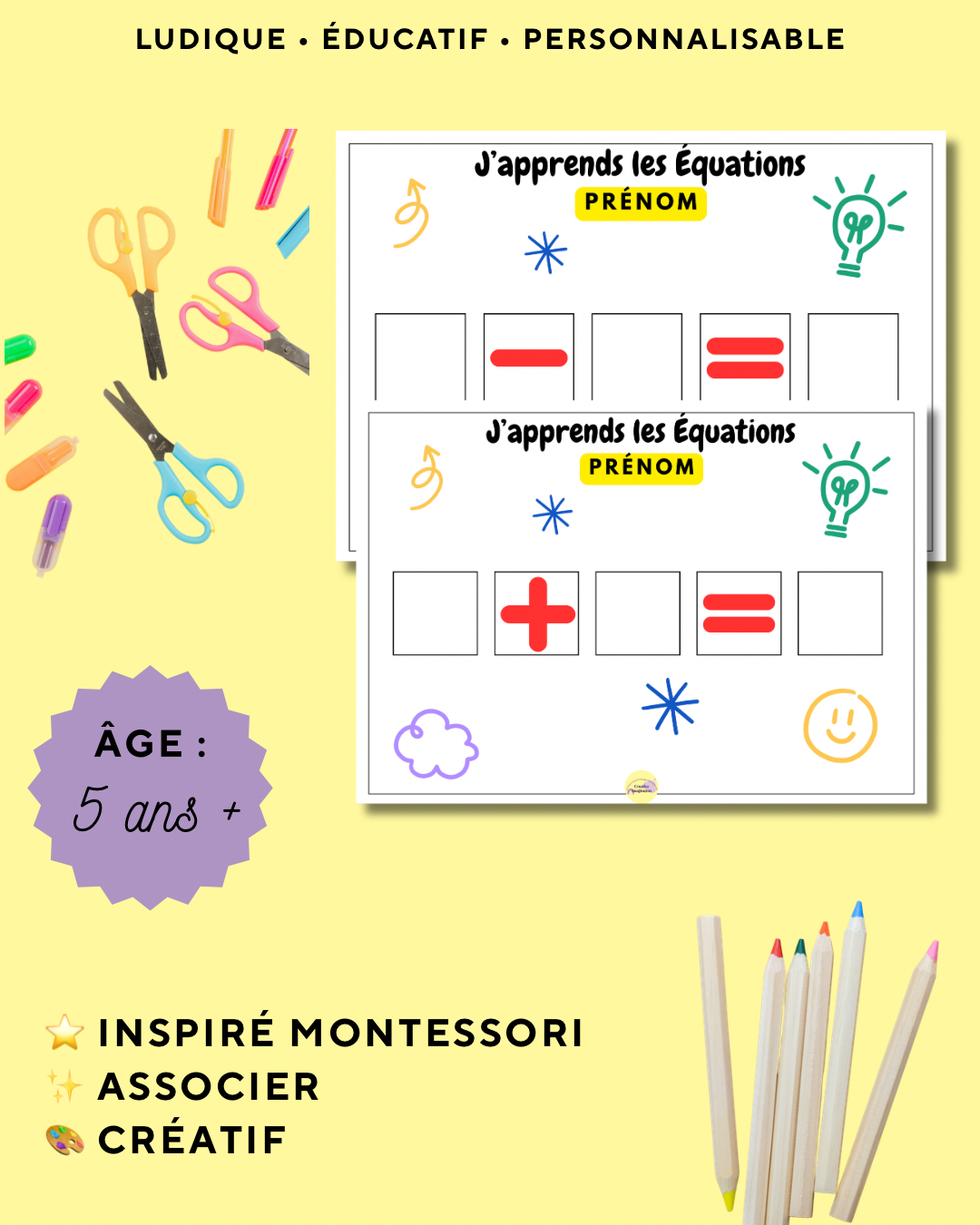 Montessori Equations