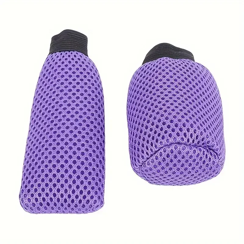 Automatische Versnelling en Handgeschakeld Universele Handrem + Pookknop 2-delige Set / Paars